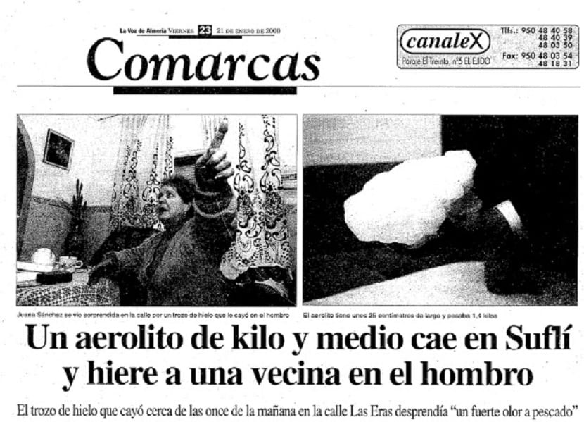 megacriometeoros aerolitos